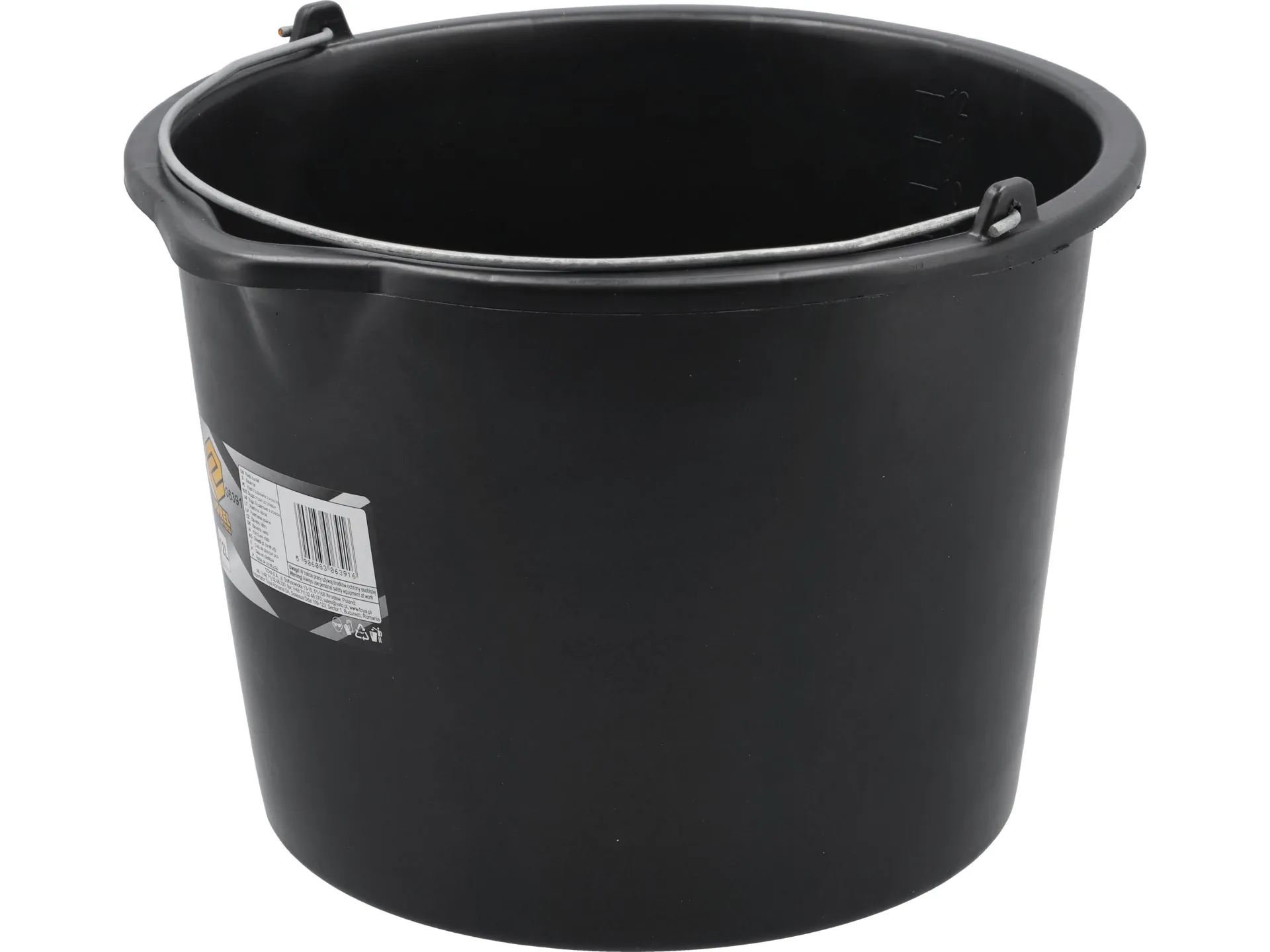 Строительное ведро с носиком 12 l 2